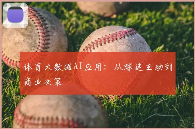 体育大数据AI应用：从球迷互动到商业决策